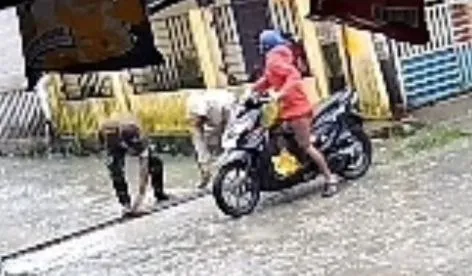 Beredar Video CCTV Pencurian Besi Penyaring Sampah di Griya Intan 1 Irigasi Ujung, Warga : Penadah Besi Tua Mesti Diperiksa