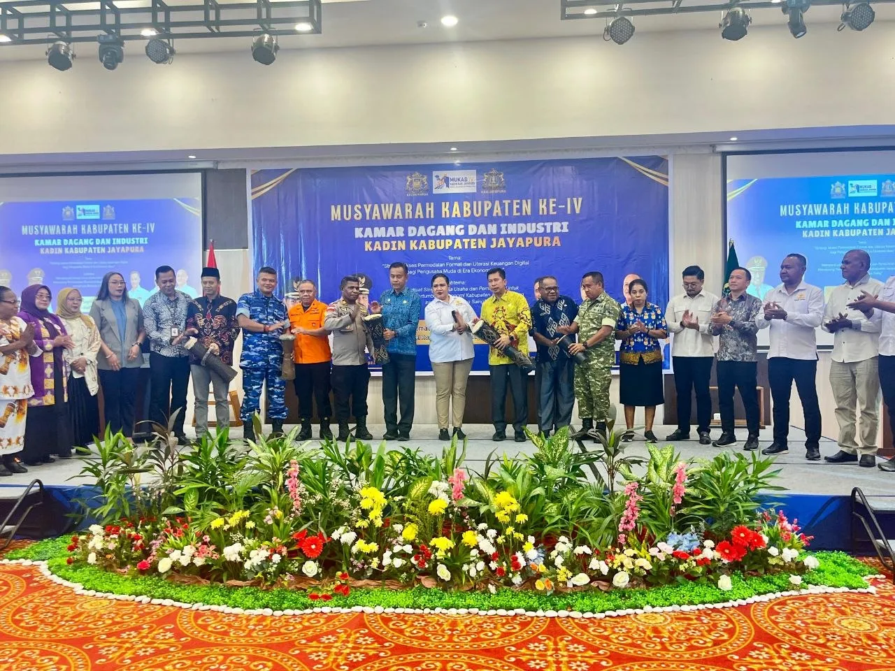 Kadin Kabupaten Jayapura Gelar Musyawarah ke-IV, Pengurus Baru Fokus Peningkatan Ekonomi Daerah