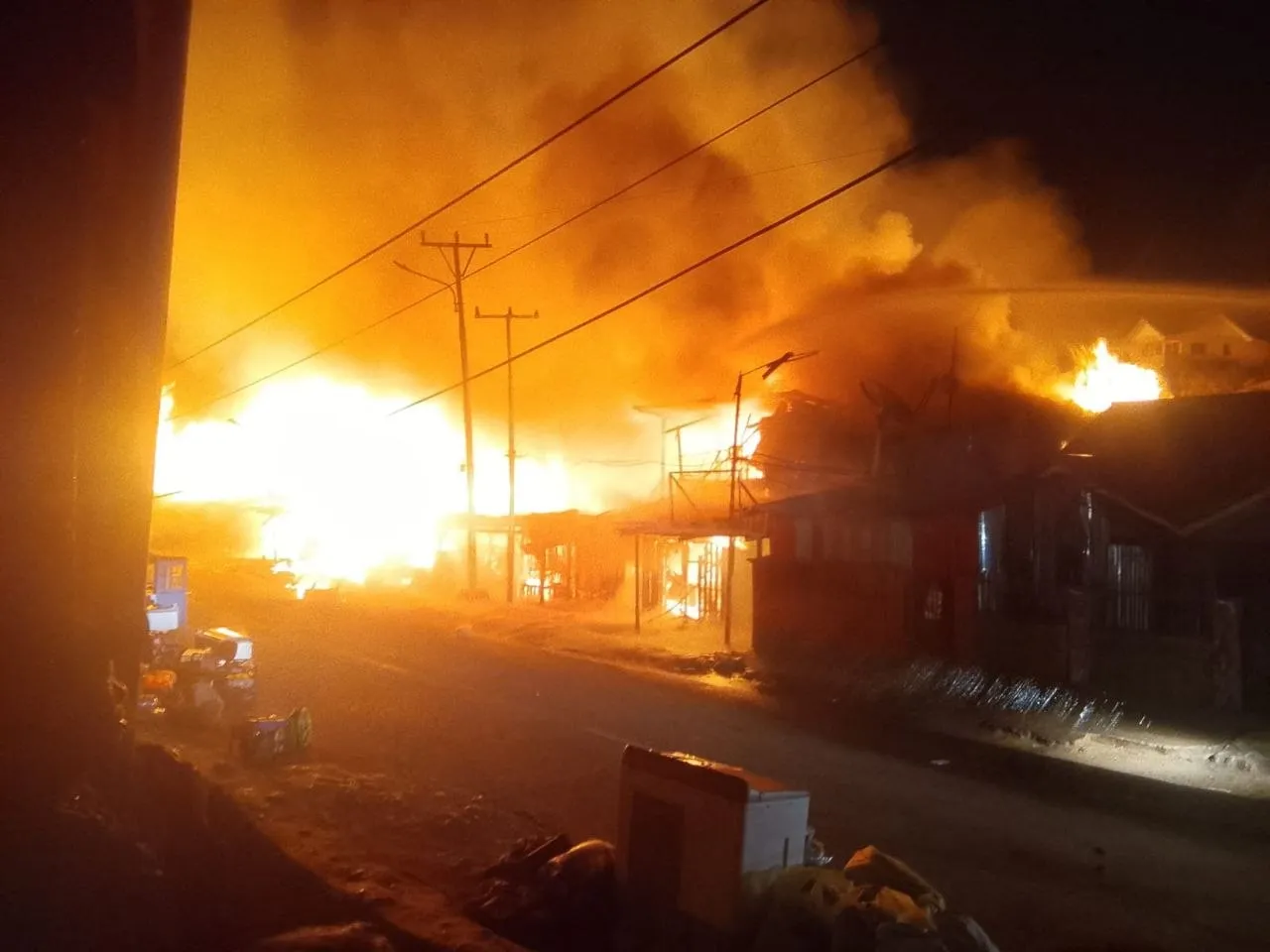 Kebakaran Pasar Paniai Timur Mengerikan, 11 Orang Ditemukan Meninggal Dunia