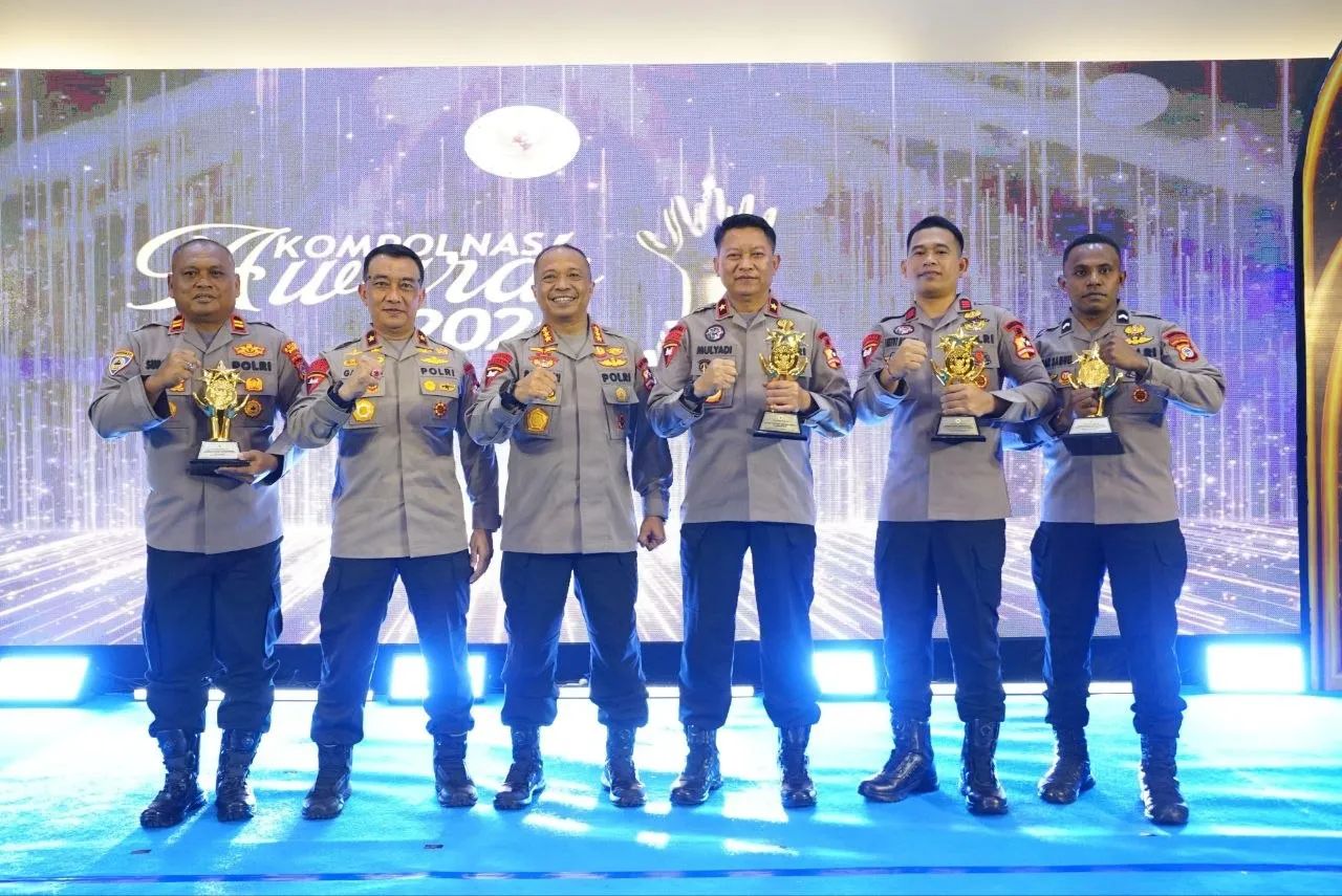 Tiga Personel Operasi Damai Cartenz Raih Penghargaan Kompolnas Awards 2026